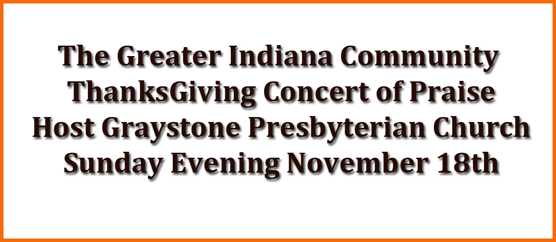 Order Your Copy of The 2011 Community Thanksgiving Concert of Praise
